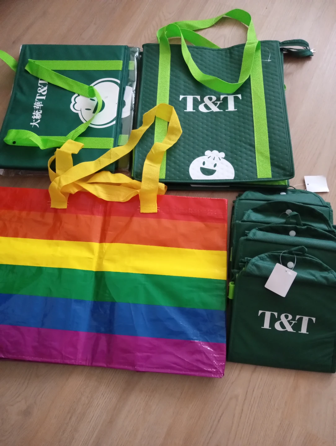 New reusable shopping bags 10 pieces $15