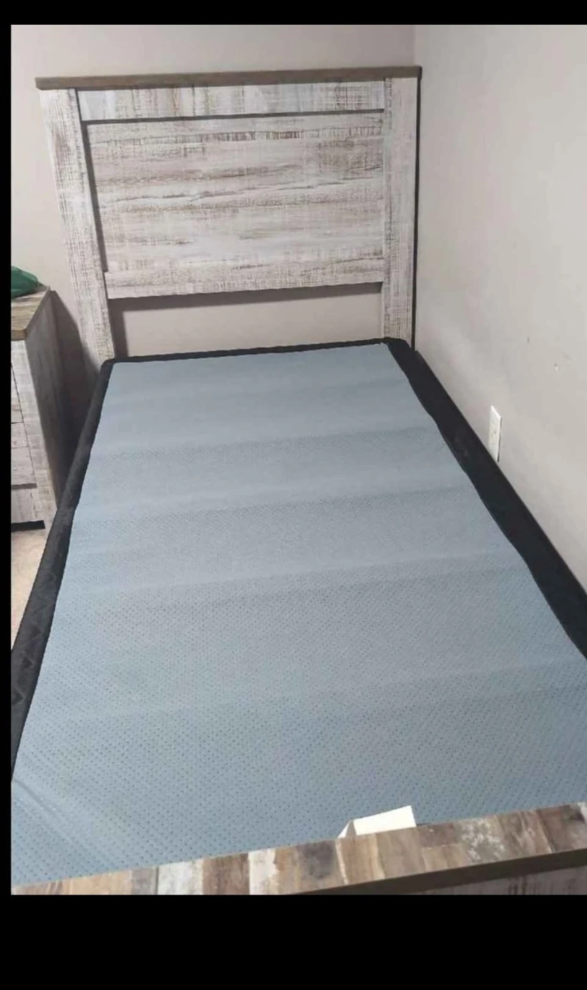Twin Bed Frame with Headboard box included - photo 4