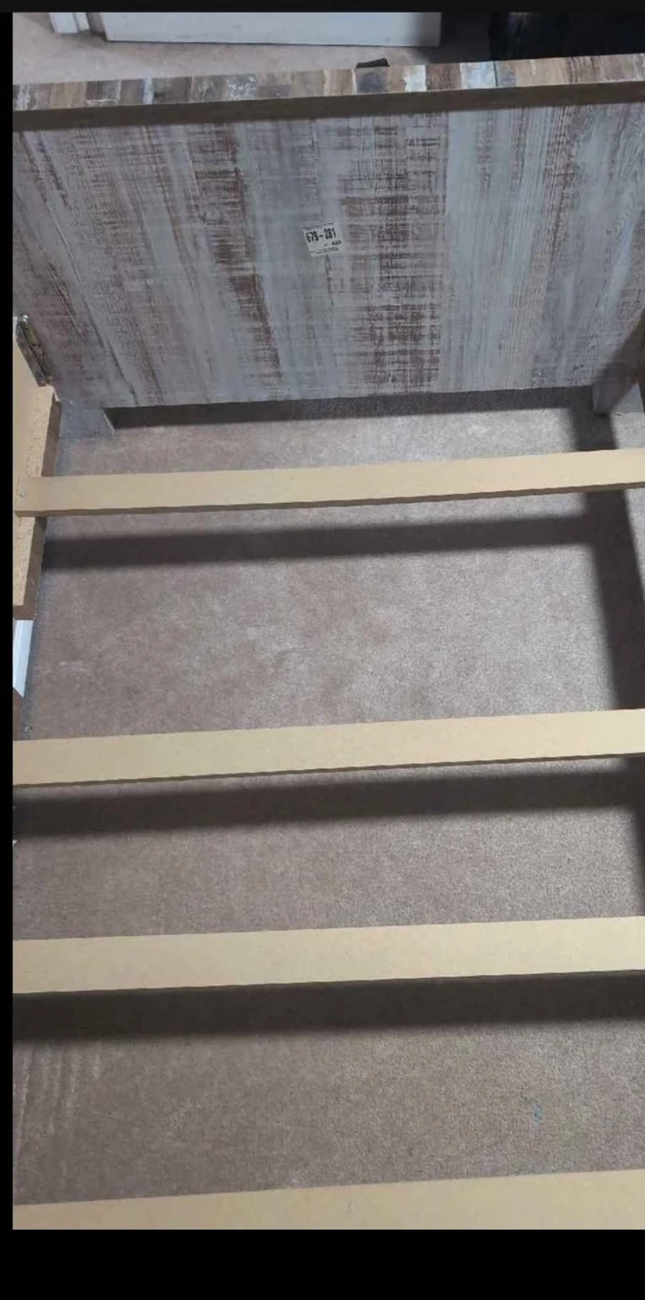 Twin Bed Frame with Headboard box included - photo 5