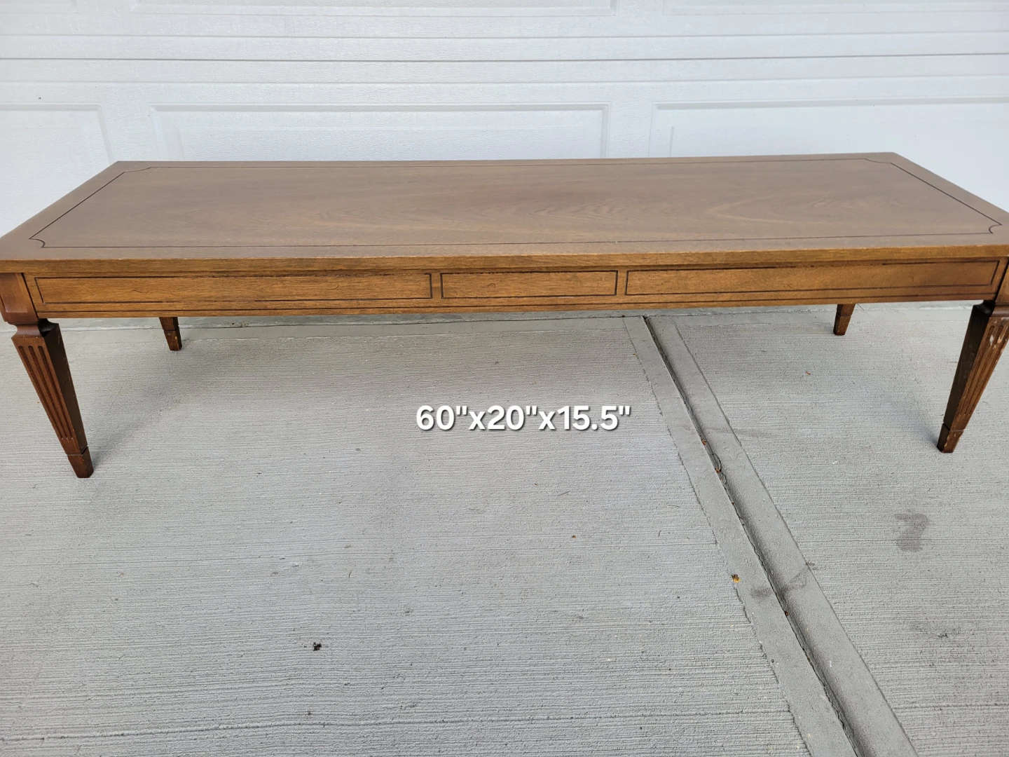 Vintage Wooden Coffee Table. - photo 2