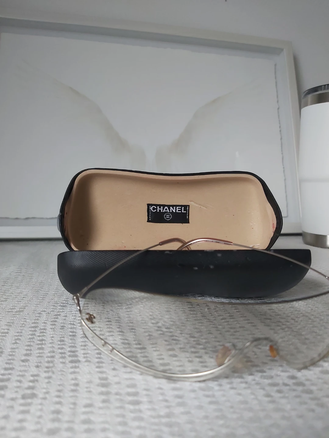 Chanel Eyeglasses with Case - photo 2