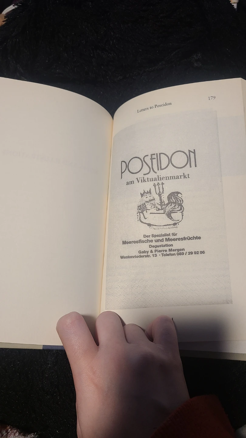 Letters to Poseidon by Cees Nooteboom (Hardcover) - photo 2