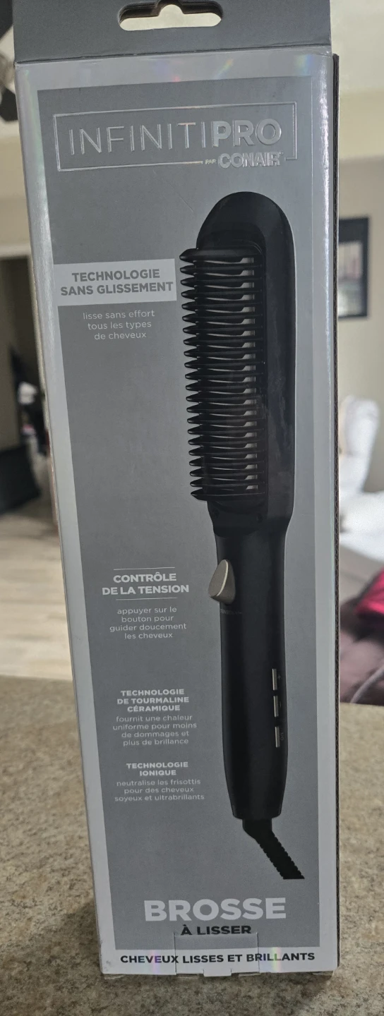 Conair InfinitiPro Straightening Brush - photo 3