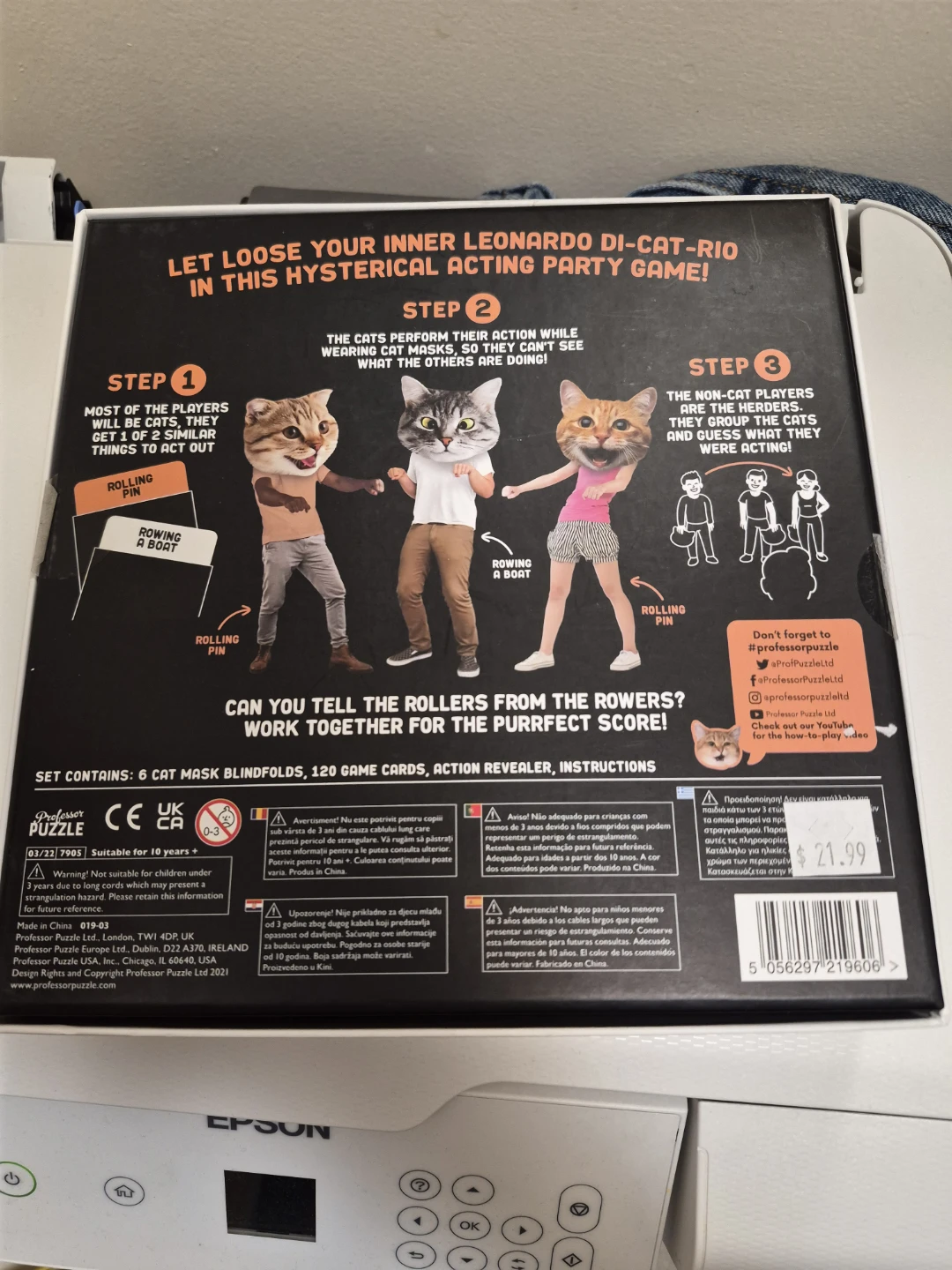 Like Herding Cats Party Game - photo 2