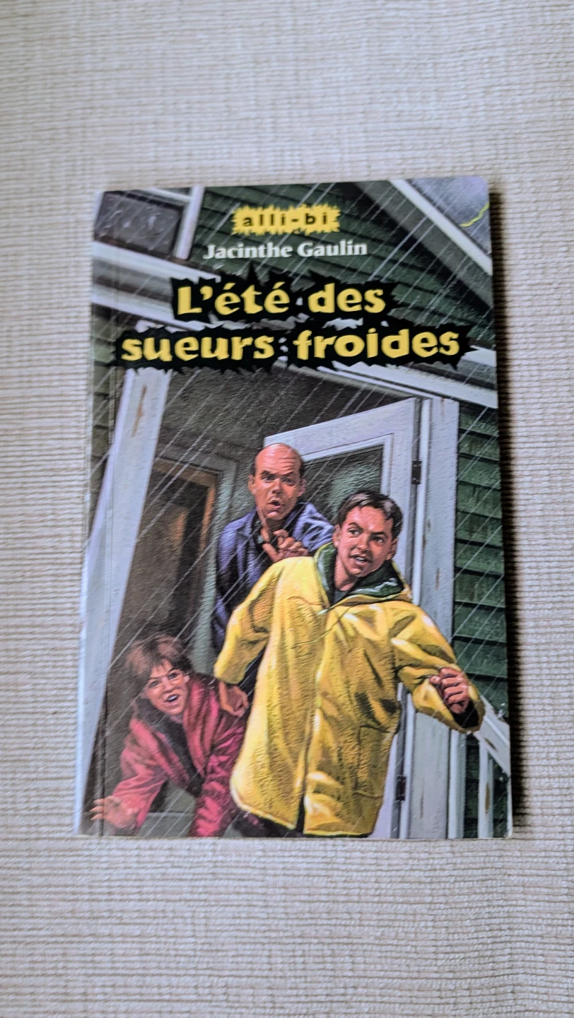 L'été des sueurs froides by Jacinthe Gaulin French Book