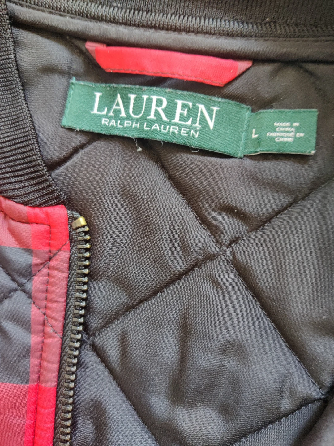 Lauren Ralph Lauren Quilted Vest - Size L - photo 2