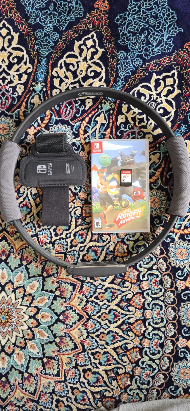 Nintendo Switch Ring Fit Adventure Game - photo 4