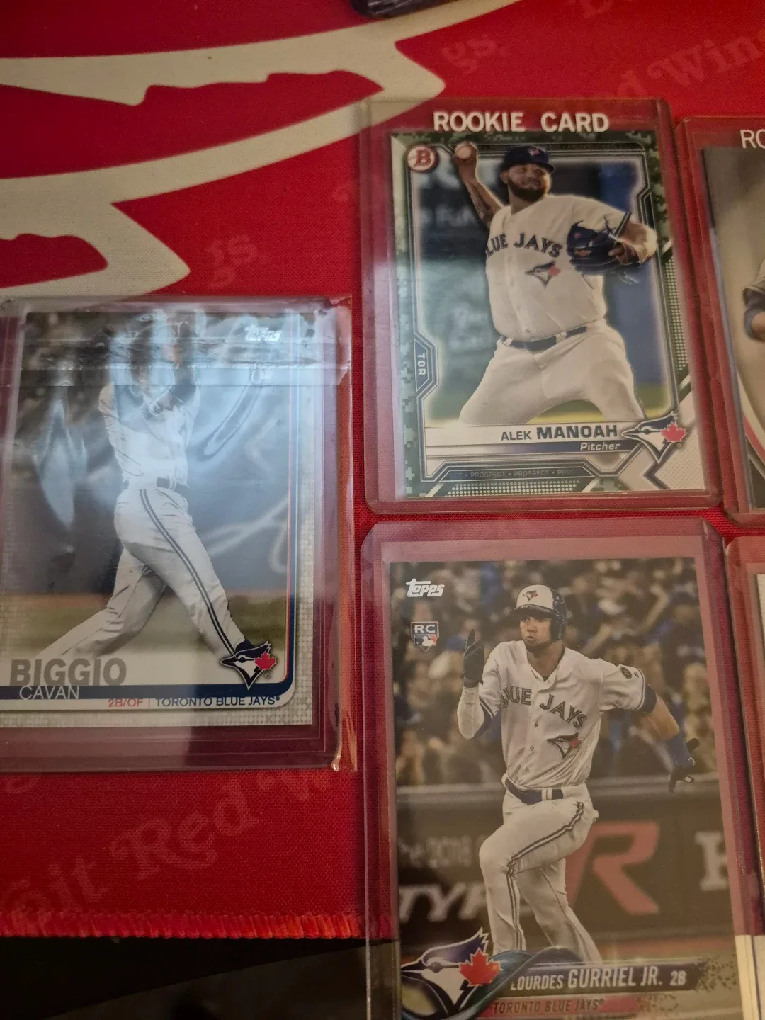 Lot of 4 Rookie Baseball Cards - photo 2
