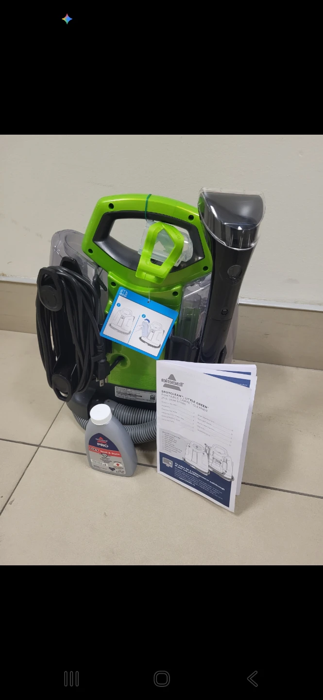 Bissell Little Green ProHeat Pet Portable Carpet Cleaner,B/New - photo 5