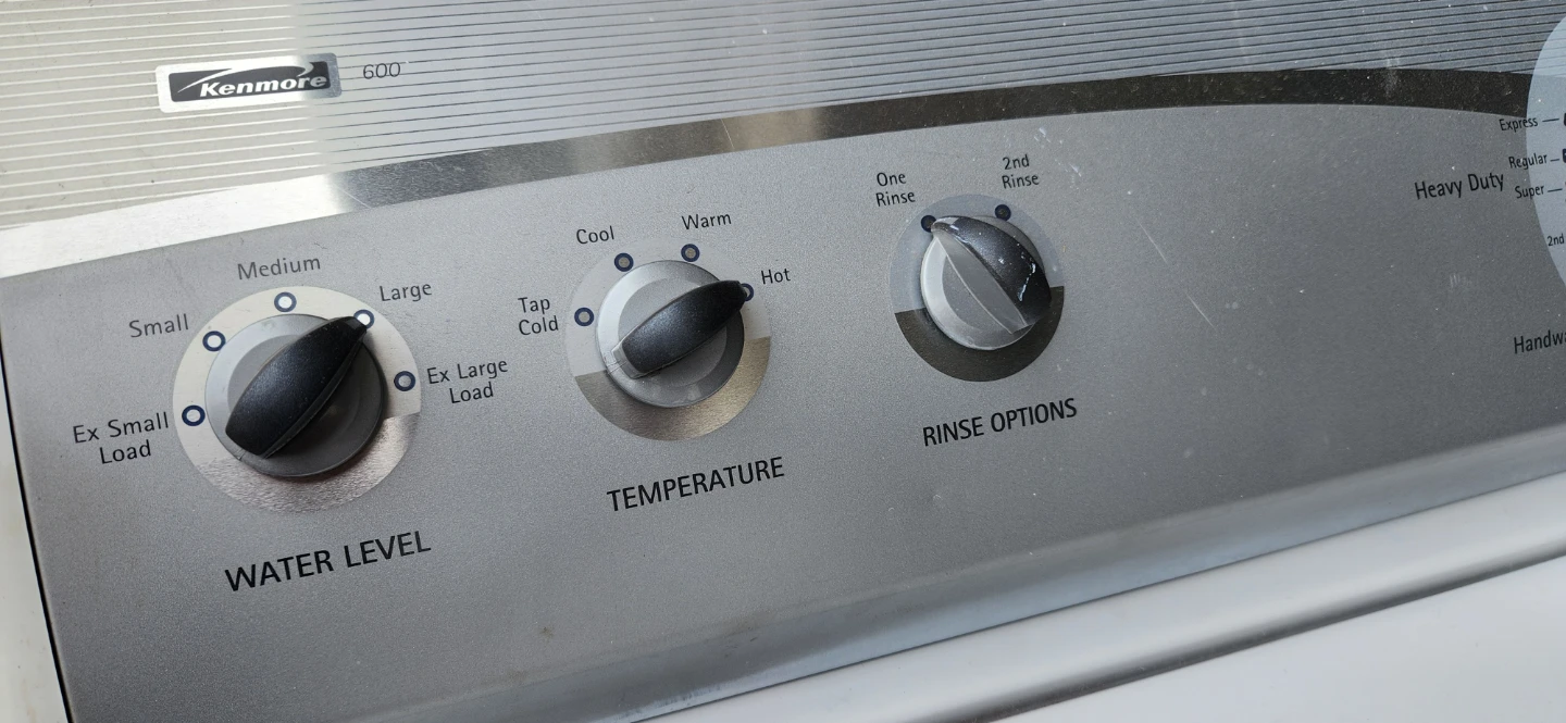 Kenmore 600 Series Top Load Washing Machine - photo 3