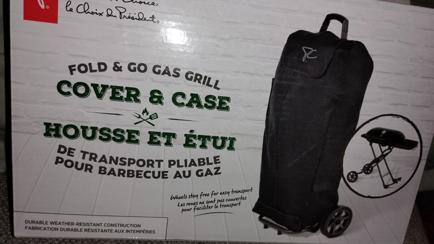 President's Choice Fold & Go Gas Grill Cover NEW barbecue BBQ PC - photo 2