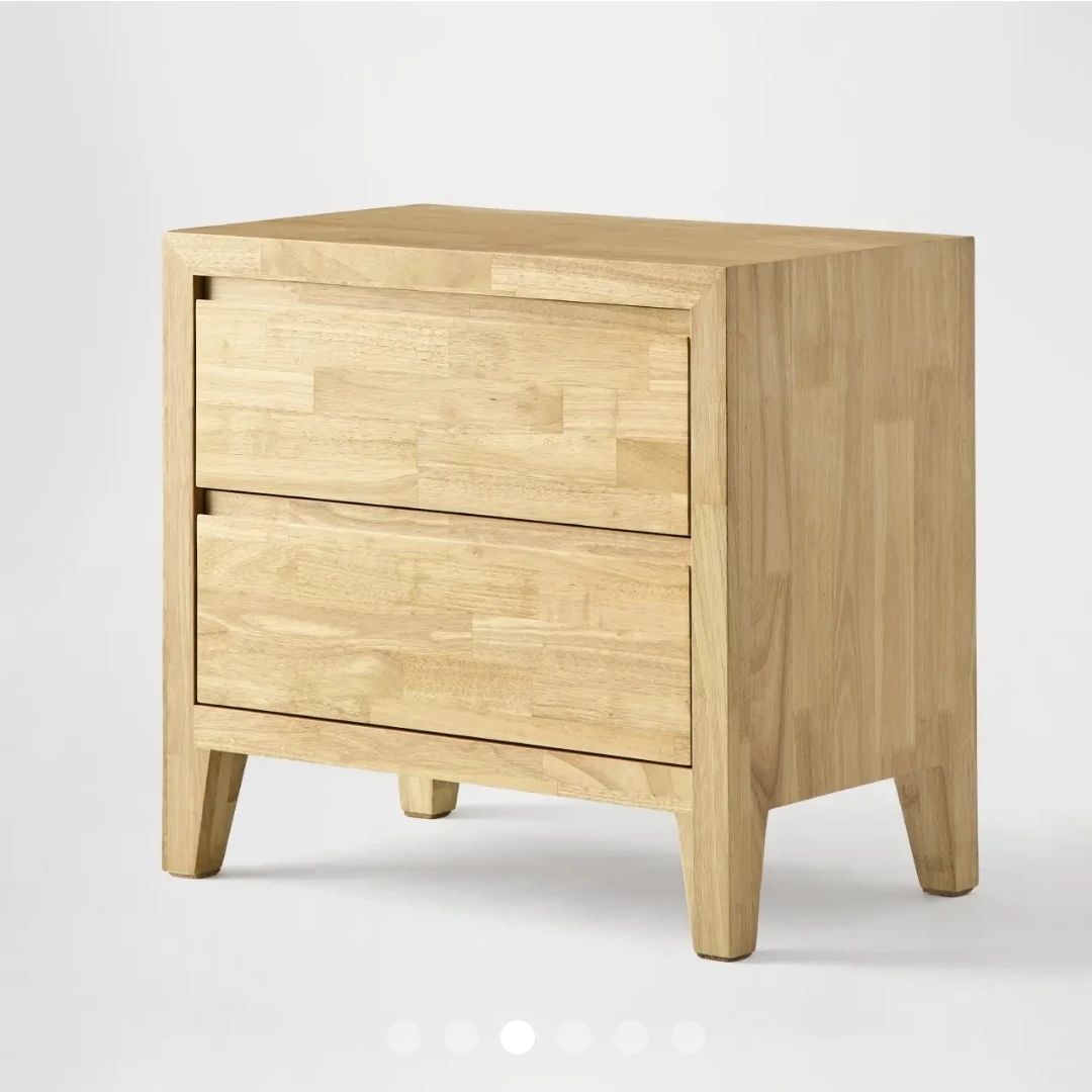 SilknSnow Nara Nightstand(s) 2 avialable - small issues