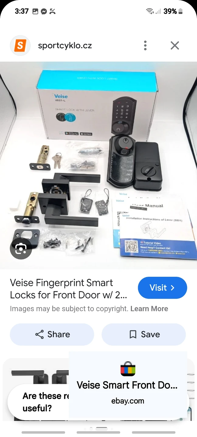 Veise Smart Lock for Front Door