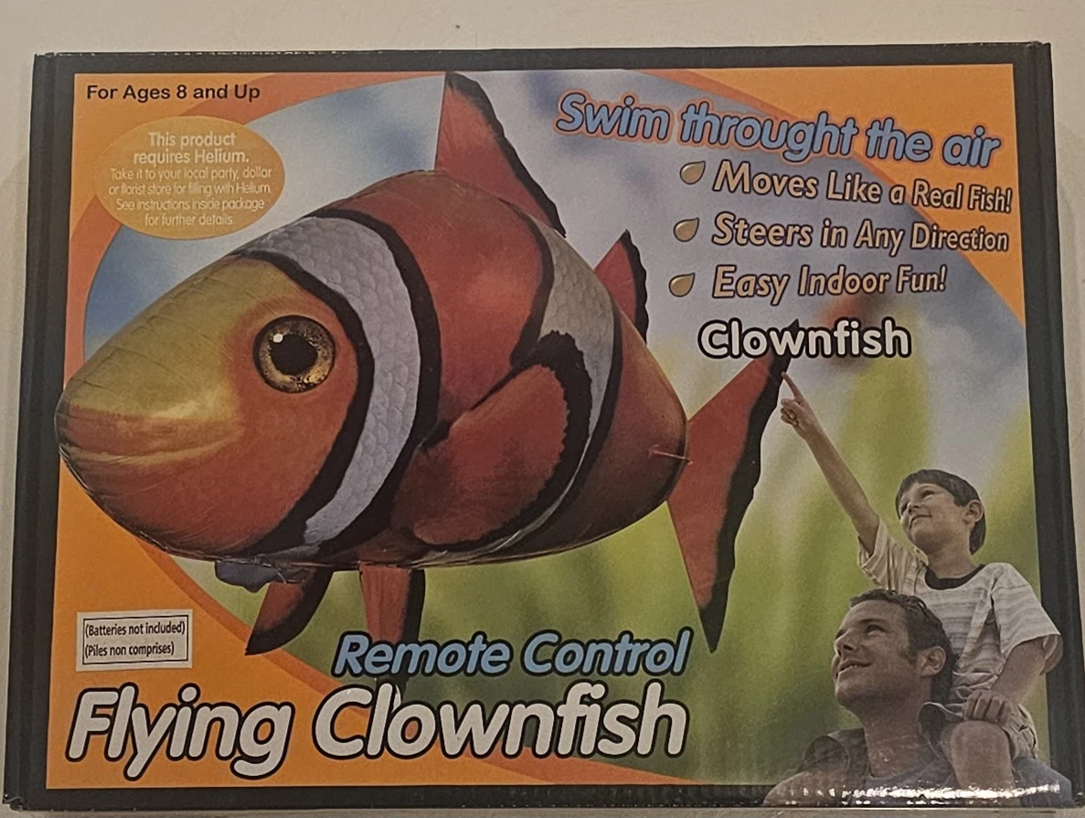 Remote Control Flying Clownfish Toy