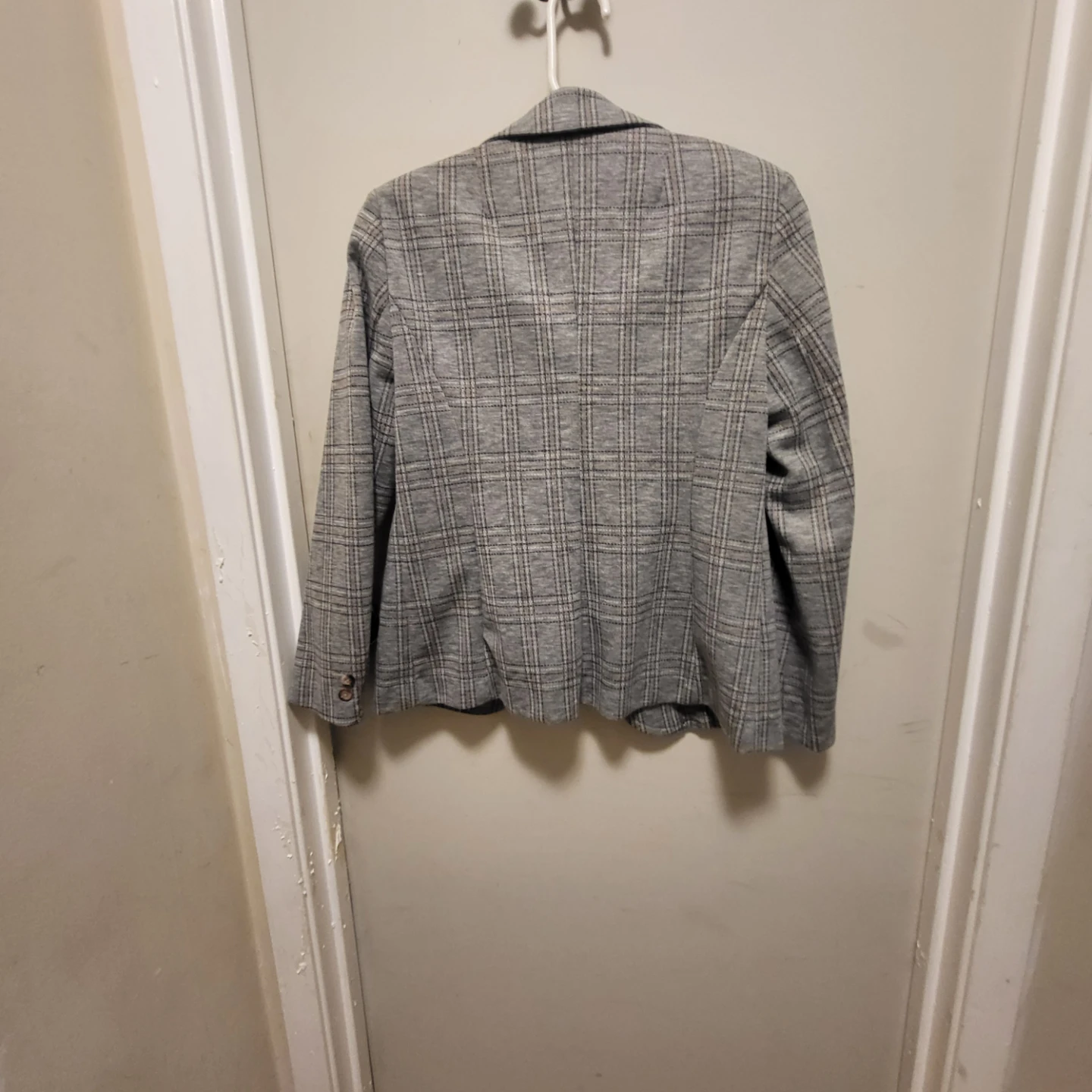 Paris Star Plaid Blazer Like New Size 10 - photo 2