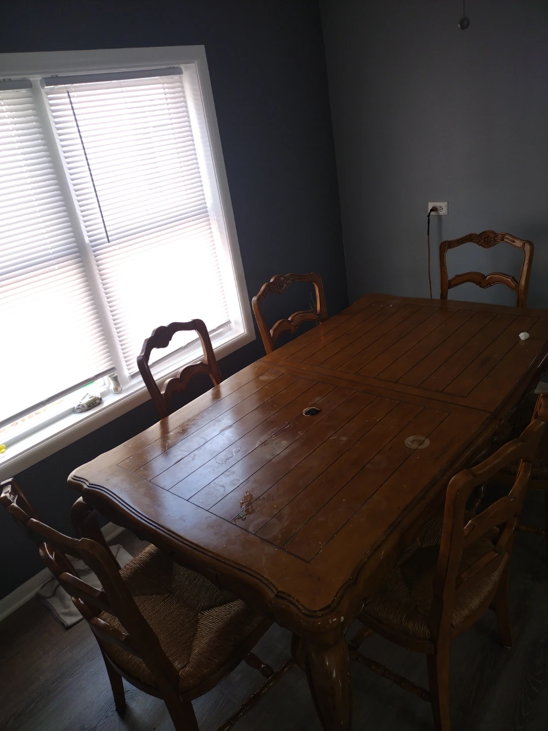Wooden Dining Table and Chairs Set - photo 3