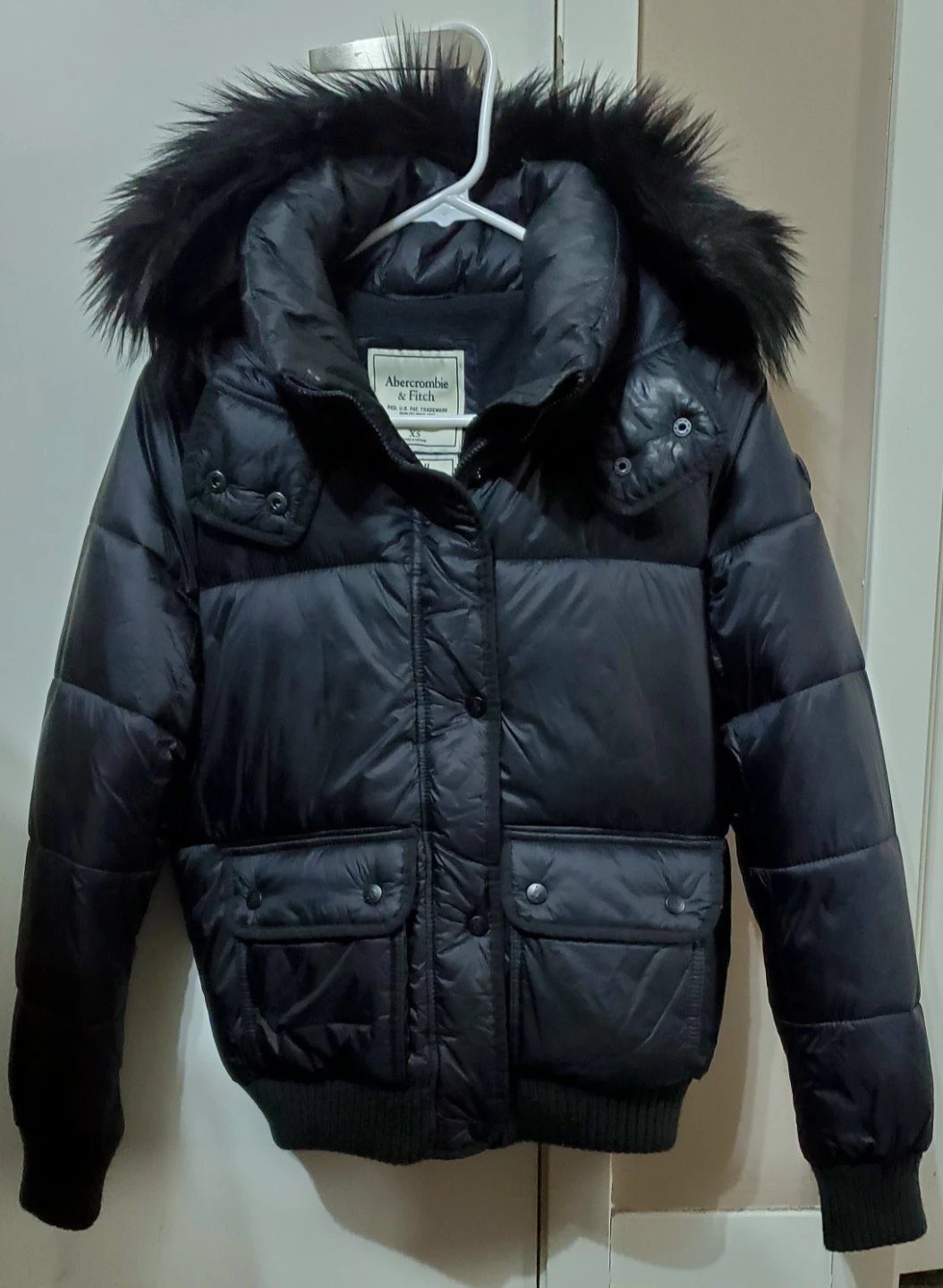 Abercrombie and Fitch Women's Puffer Jacket - XS