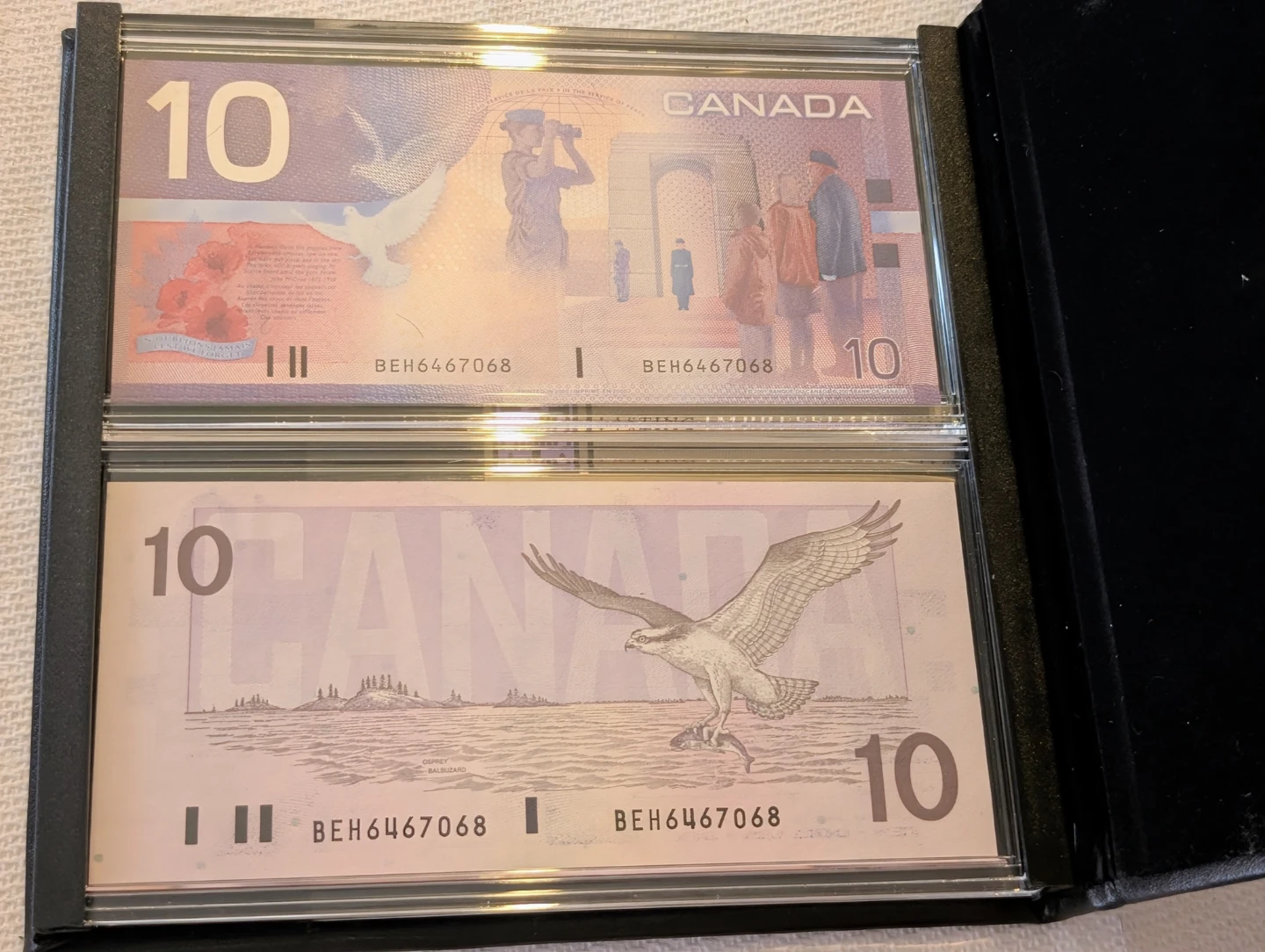 Bank of Canada "Lasting Impressions" 1986-2001 Dual Series Set - photo 3