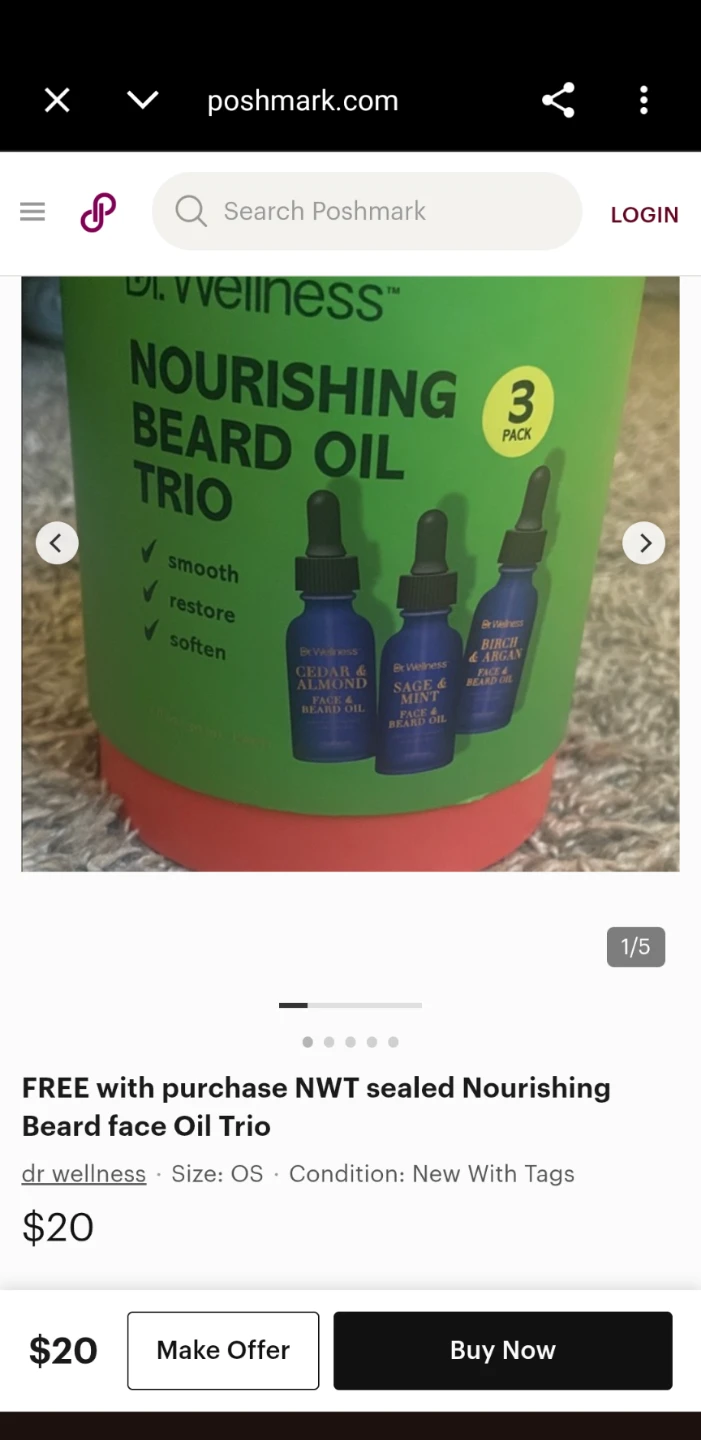 Dr. Wellness Nourishing Beard Oil Trio