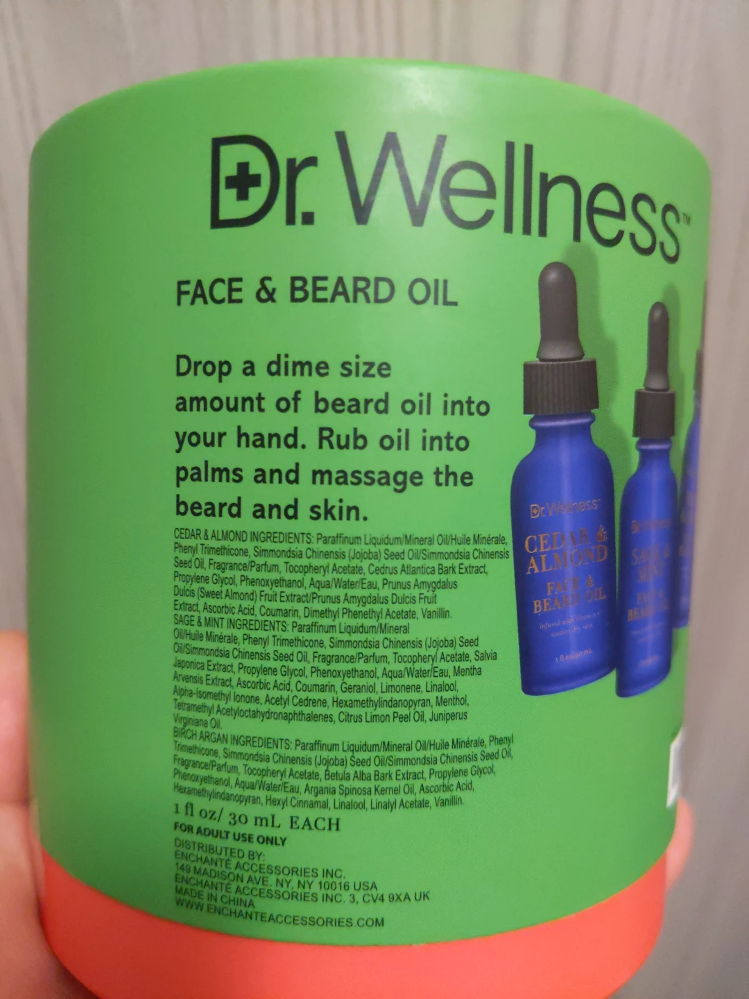 Dr. Wellness Nourishing Beard Oil Trio - photo 2