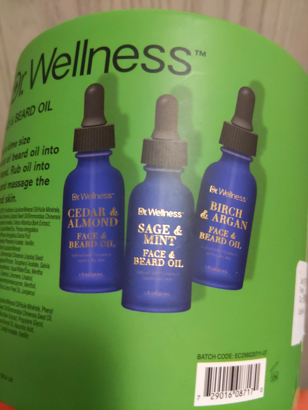 Dr. Wellness Nourishing Beard Oil Trio - photo 3