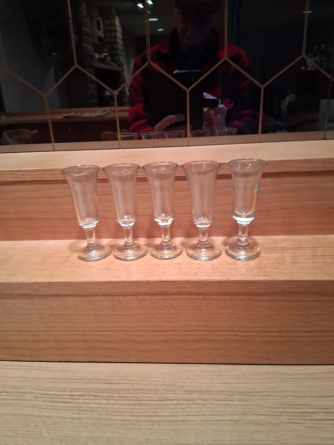66 Libbey Stemmed Glass Shot Glasses