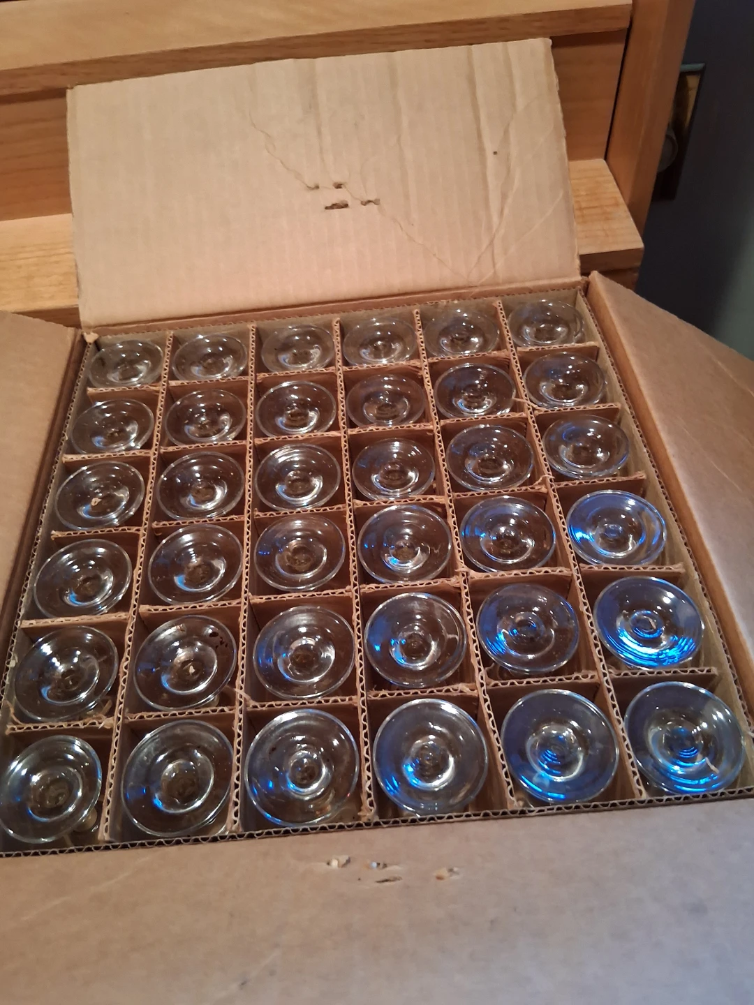 66 Libbey Stemmed Glass Shot Glasses - photo 4