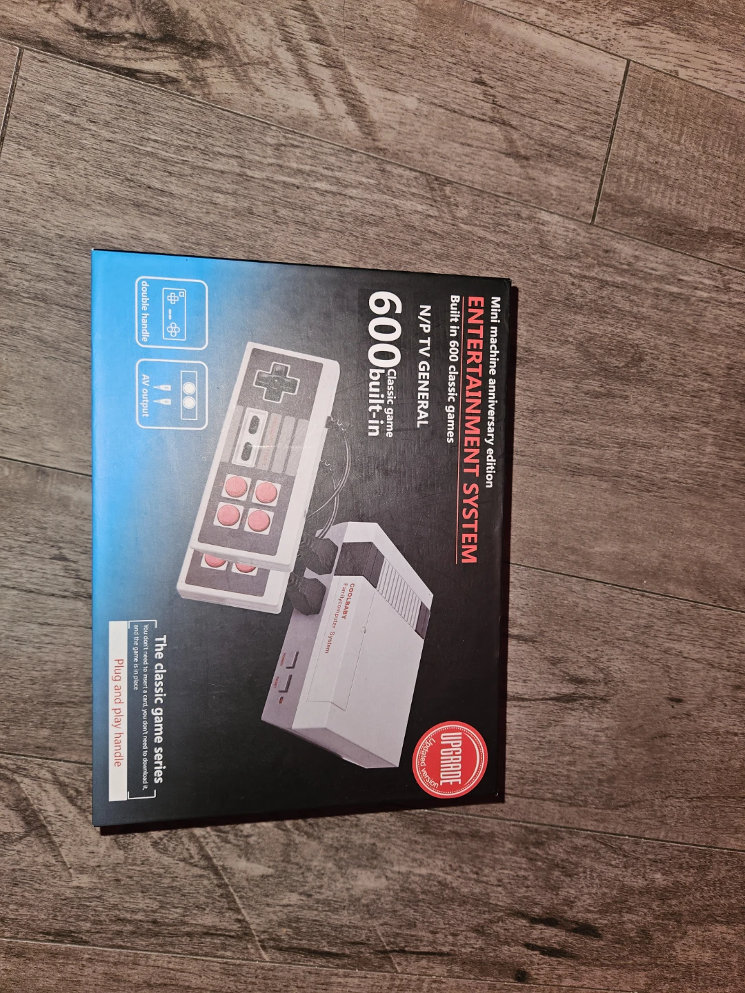 Entertainment System with 600 Built-in Classic Games