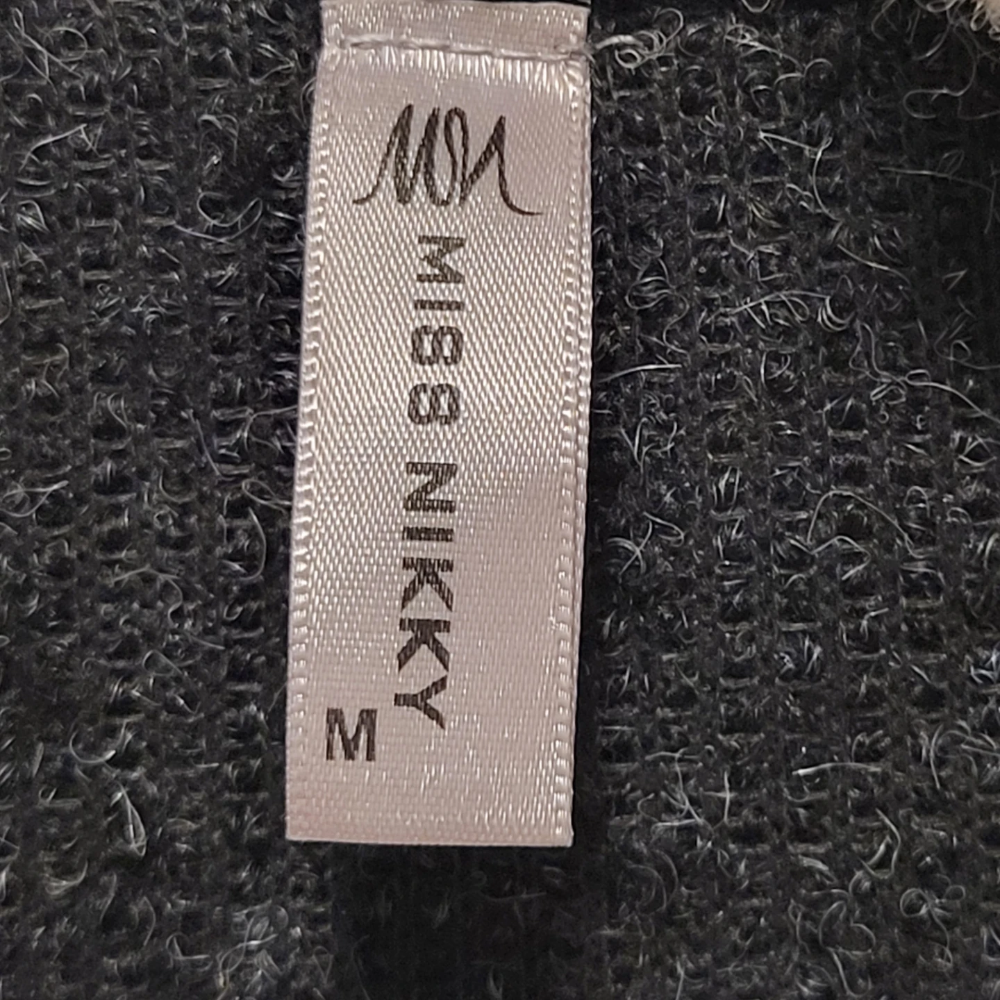 Miss Nikky Cardigan - Black/White - Like New Size M - photo 3