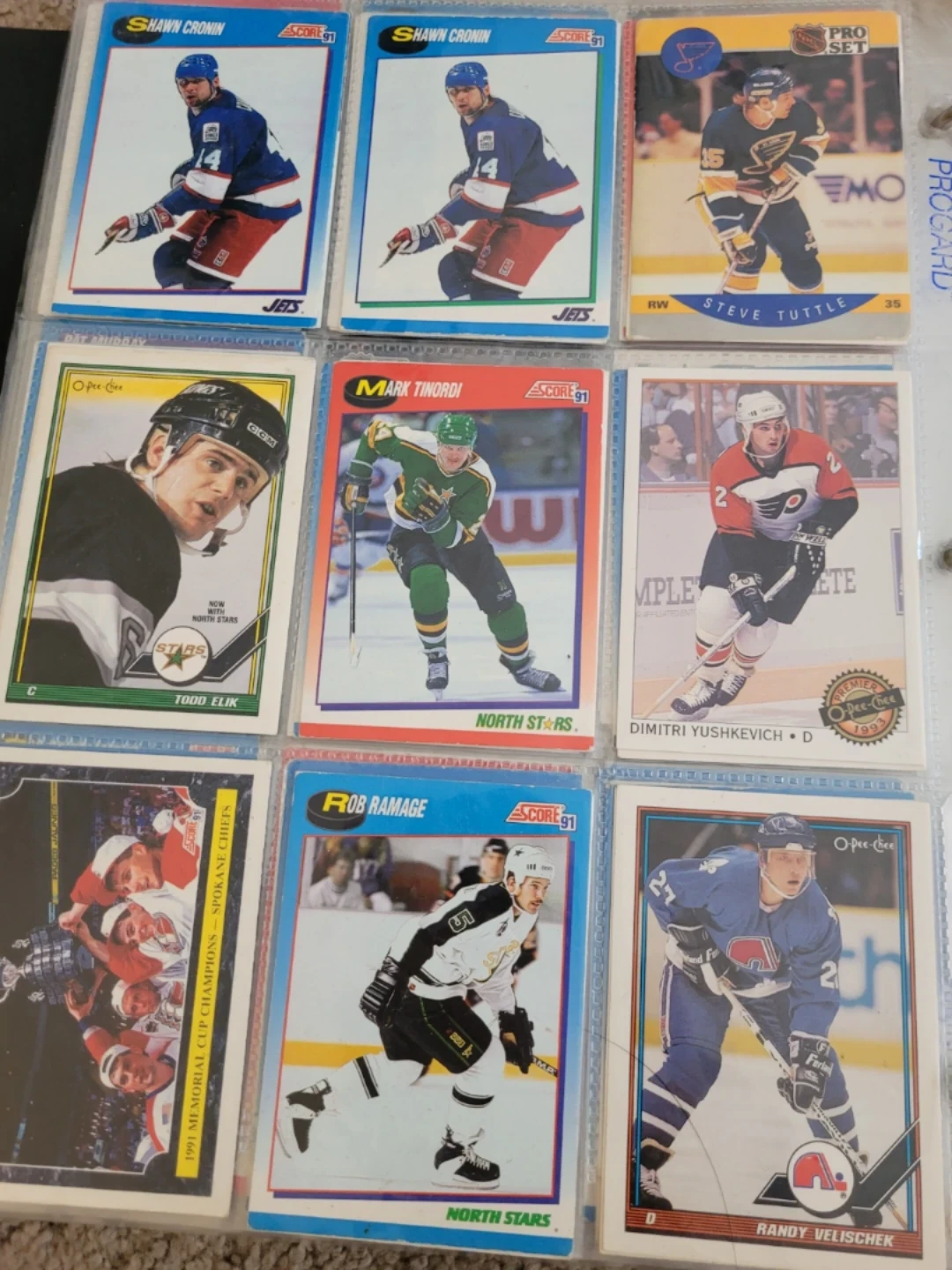 Assorted 1990s Sports Trading Cards - NHL (some NBA, MLB) - photo 3