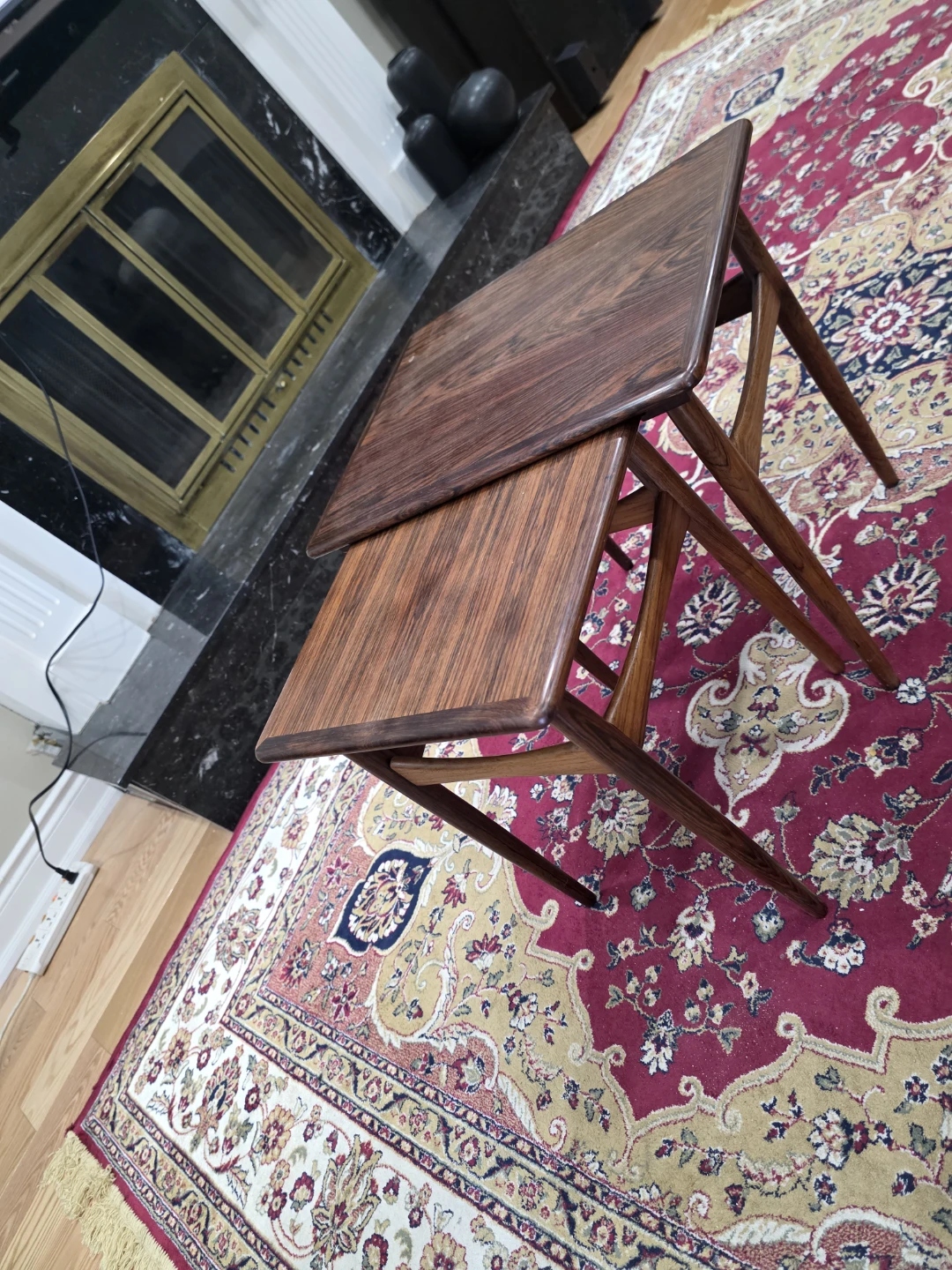 Nesting Side Tables - Wood Grain - photo 2