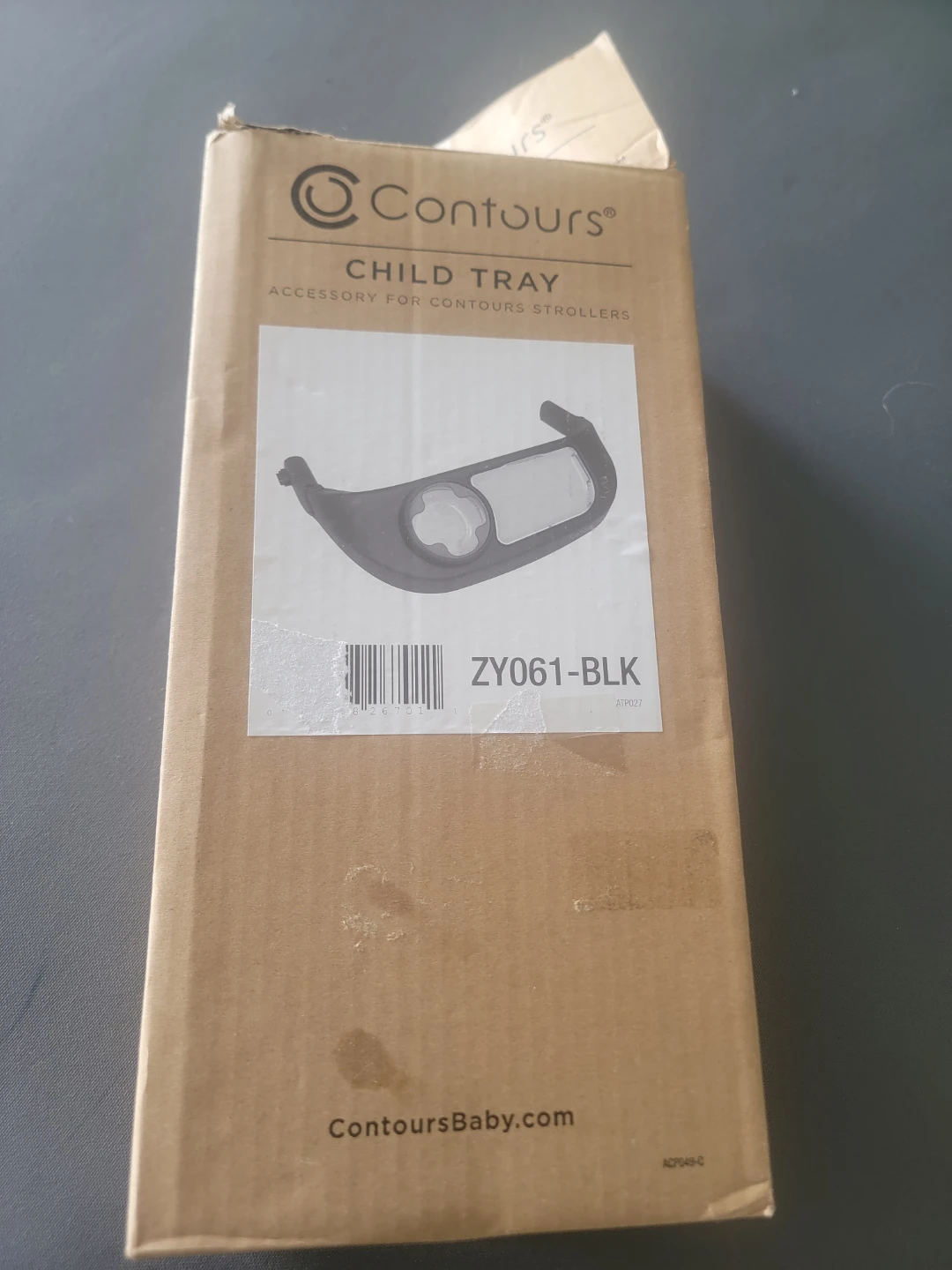 Contours Child Tray ZY061-BLK