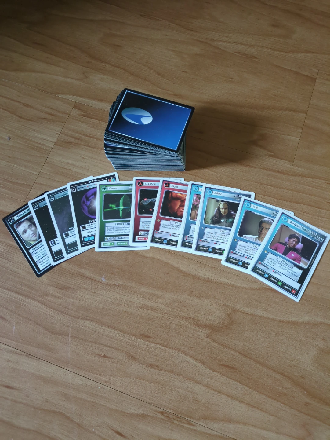 Star Trek CCG Card Collection🌱