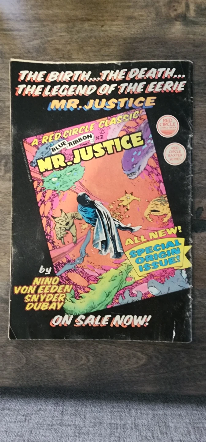 Red Circle Comics - Comet & Mr. Justice Issue #2 - photo 2