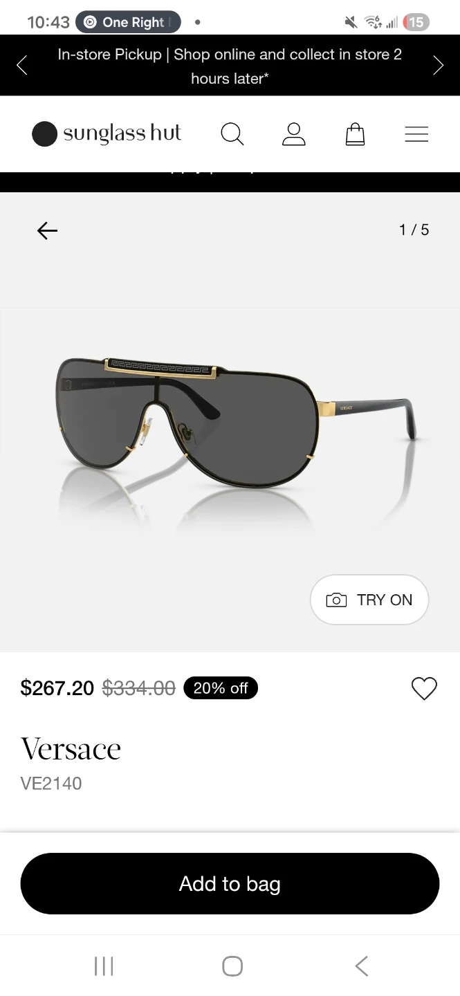 Versace VE2140 Sunglasses