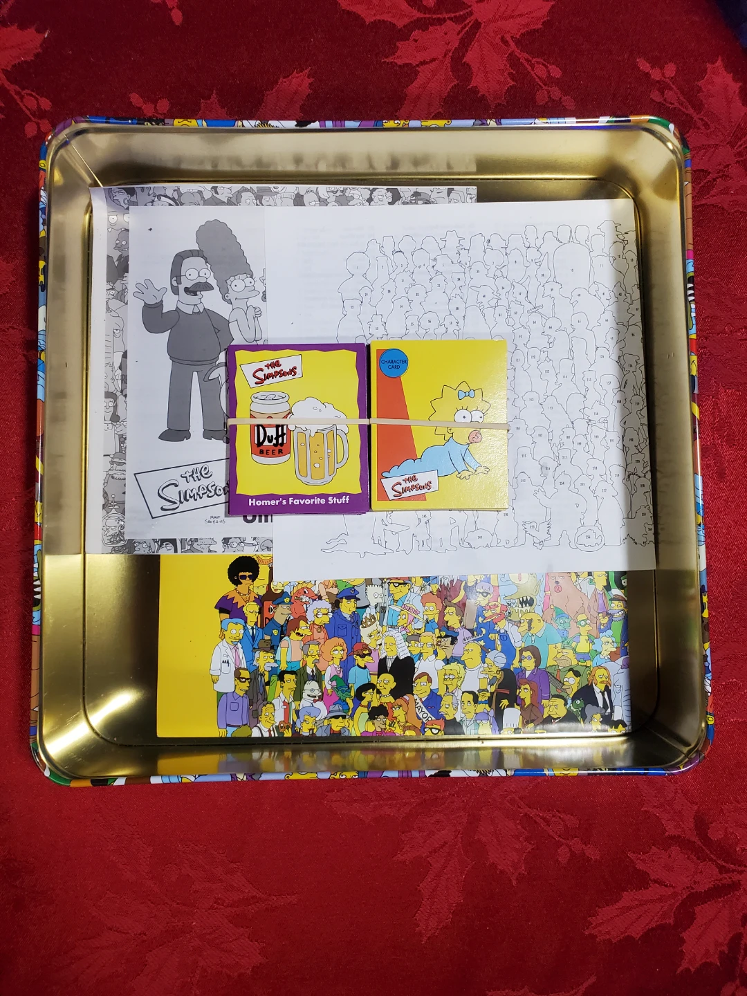 The Simpsons Ultimate Trivia Game Tin - photo 3