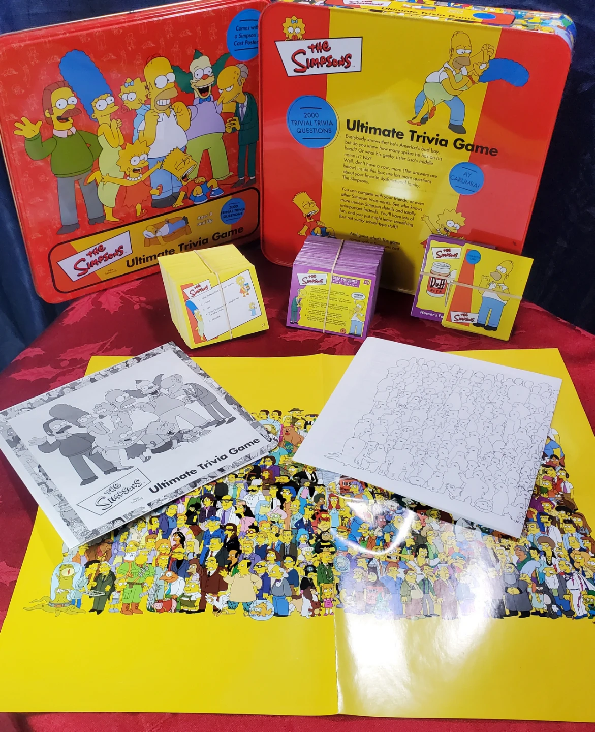 The Simpsons Ultimate Trivia Game Tin - photo 4