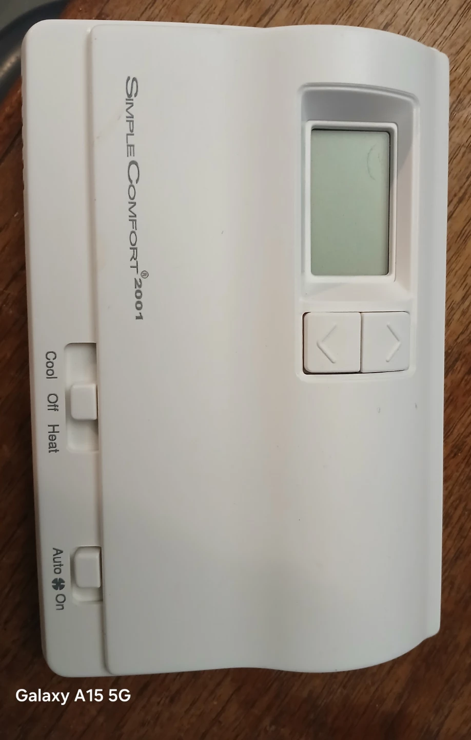 Simple Comfort 2001 Thermostat