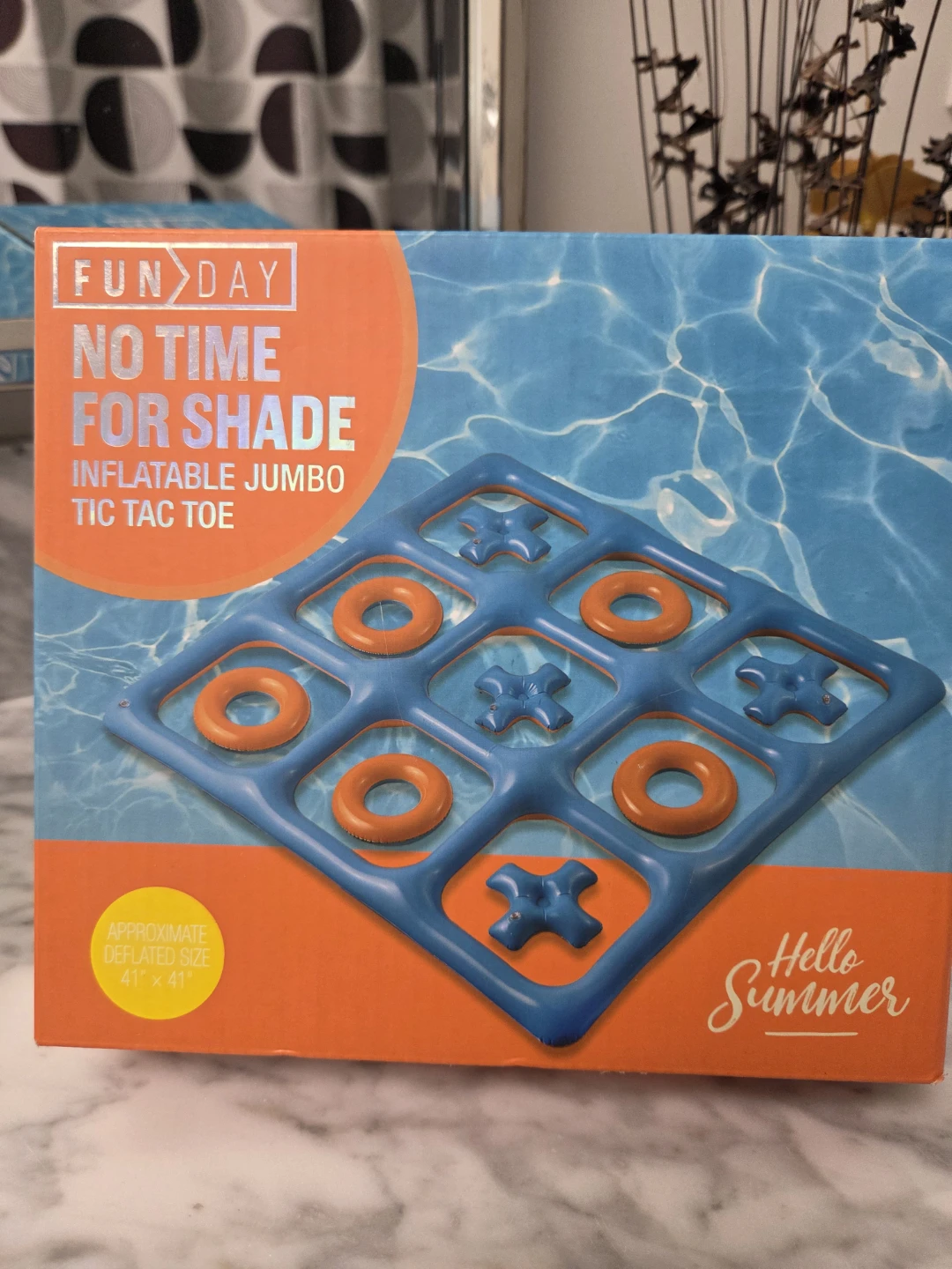 FUN>DAY Inflatable Jumbo Tic Tac Toe Game