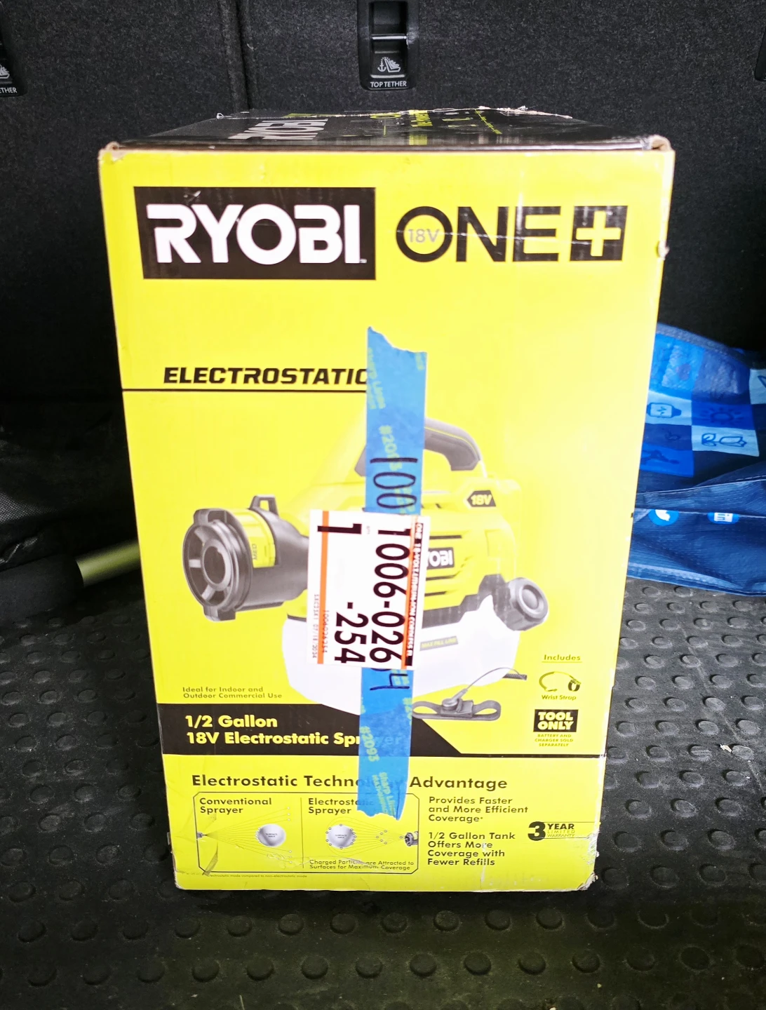 Ryobi ONE+ 18V 1/2 Gallon Electrostatic Sprayer - NEW! - photo 2