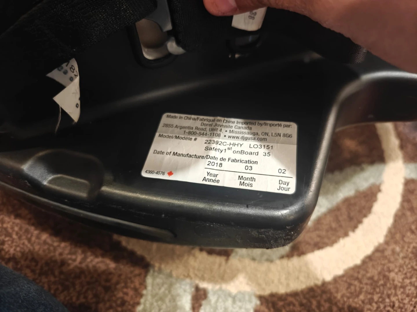 Safety 1st OnBoard 35 Infant Car Seat with Base - photo 4
