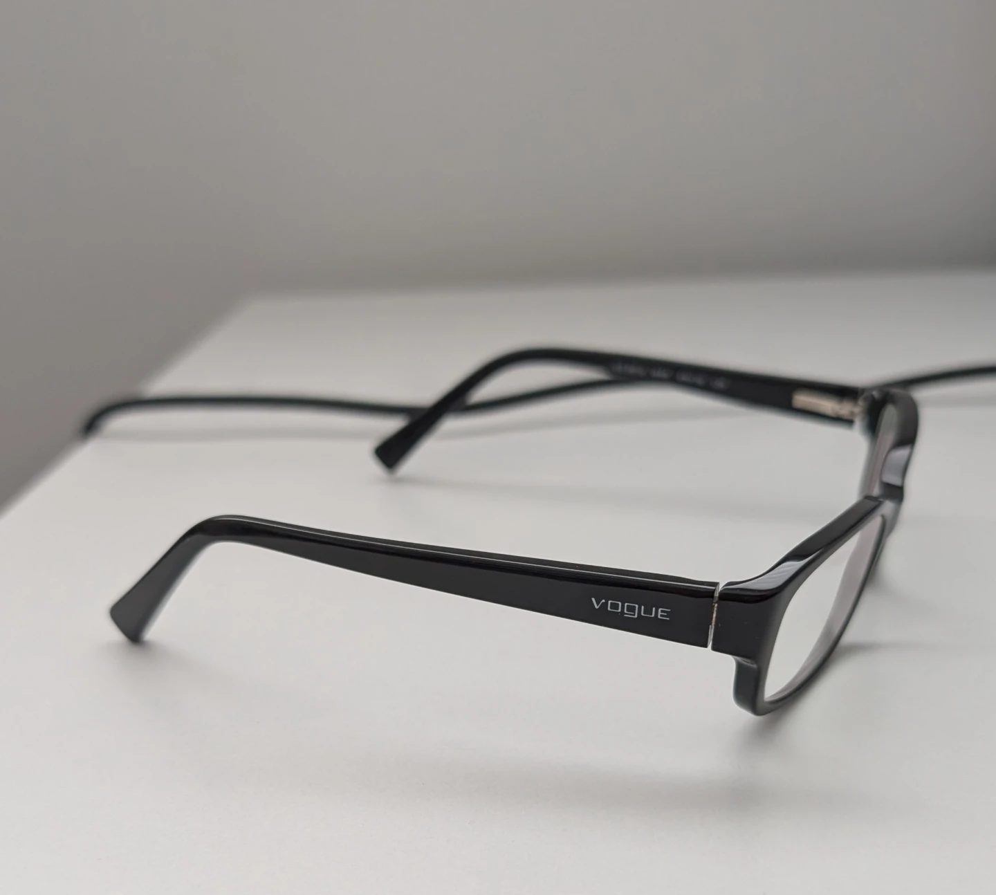 Vogue Eyeglasses Black Full Rim Rectangular Frame - photo 3