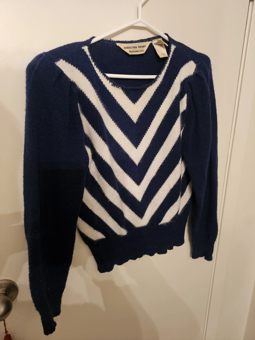 Christina Grant Marbrooke Corp. Striped Sweater