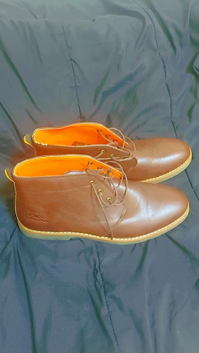 Mens leather boots size 12 - photo 3