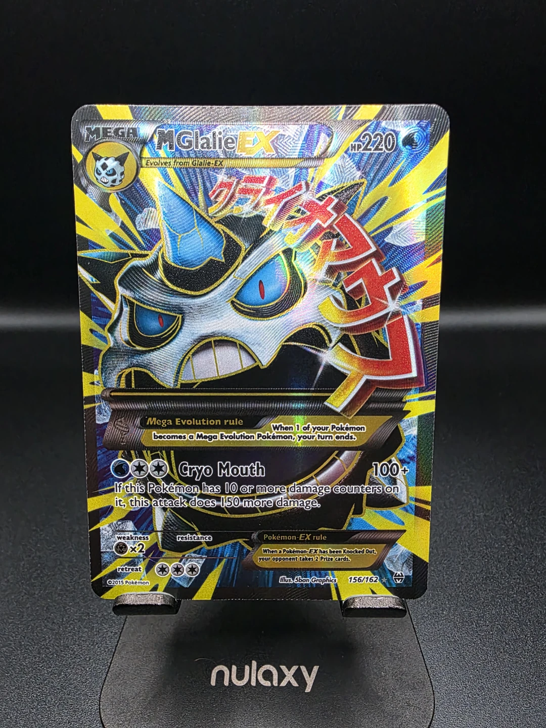 Mega Glalie EX Pokemon Card