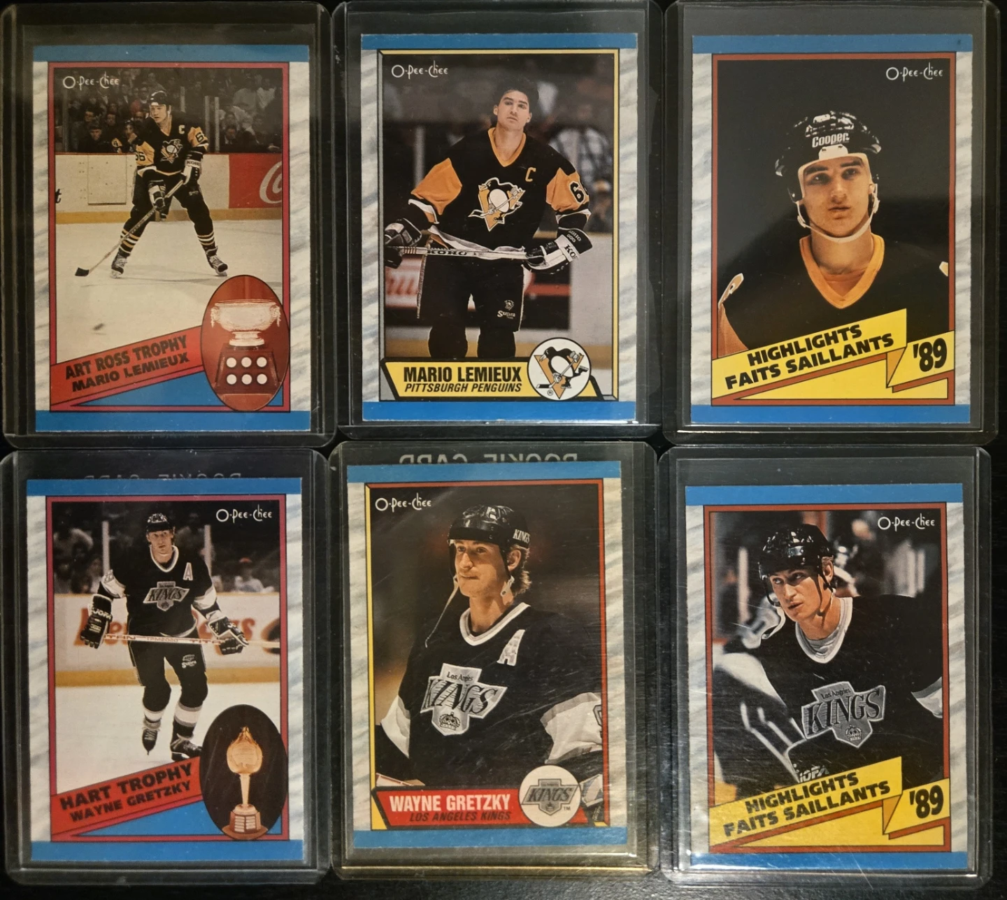 1980/90's Mario Lemieux & Wayne Gretzky Hockey Memorabilia - photo 2