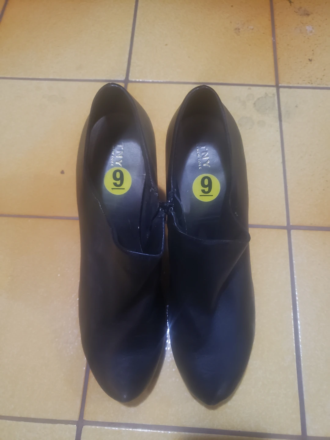 Tiny New York Black Ankle Boots - Size 9
