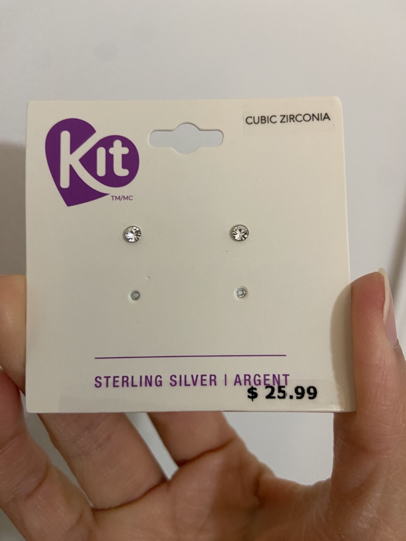 Brand new Kit Sterling Silver Earrings