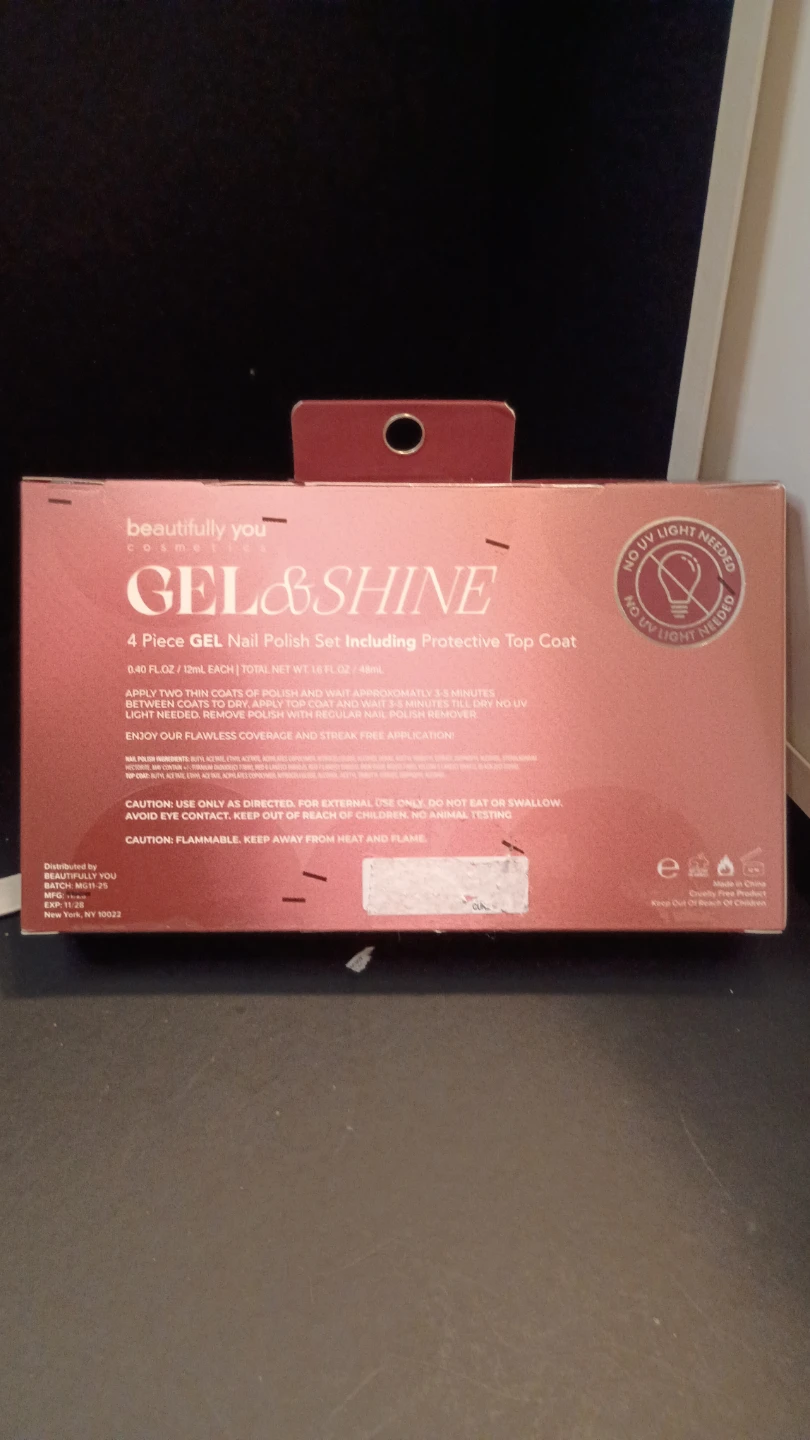 Beautifully You Gel & Shine 4 Piece Nail Polish Set - photo 5