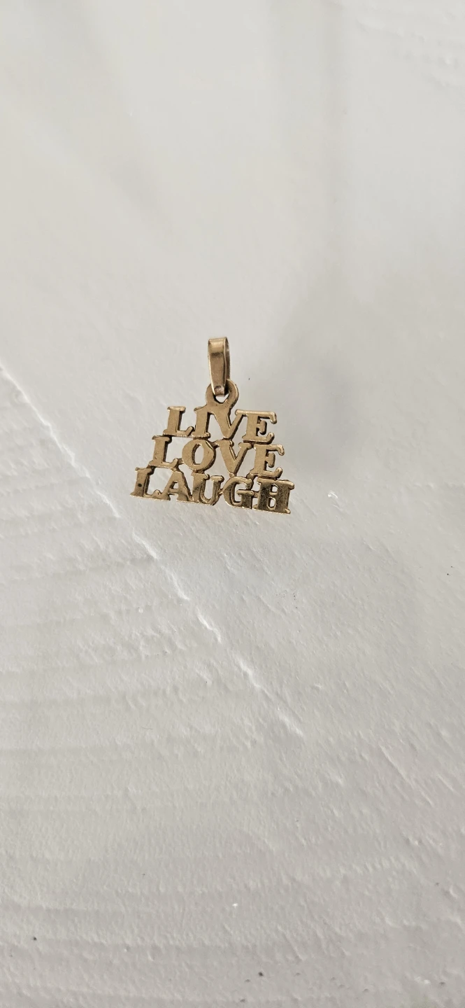 10k gold pendant